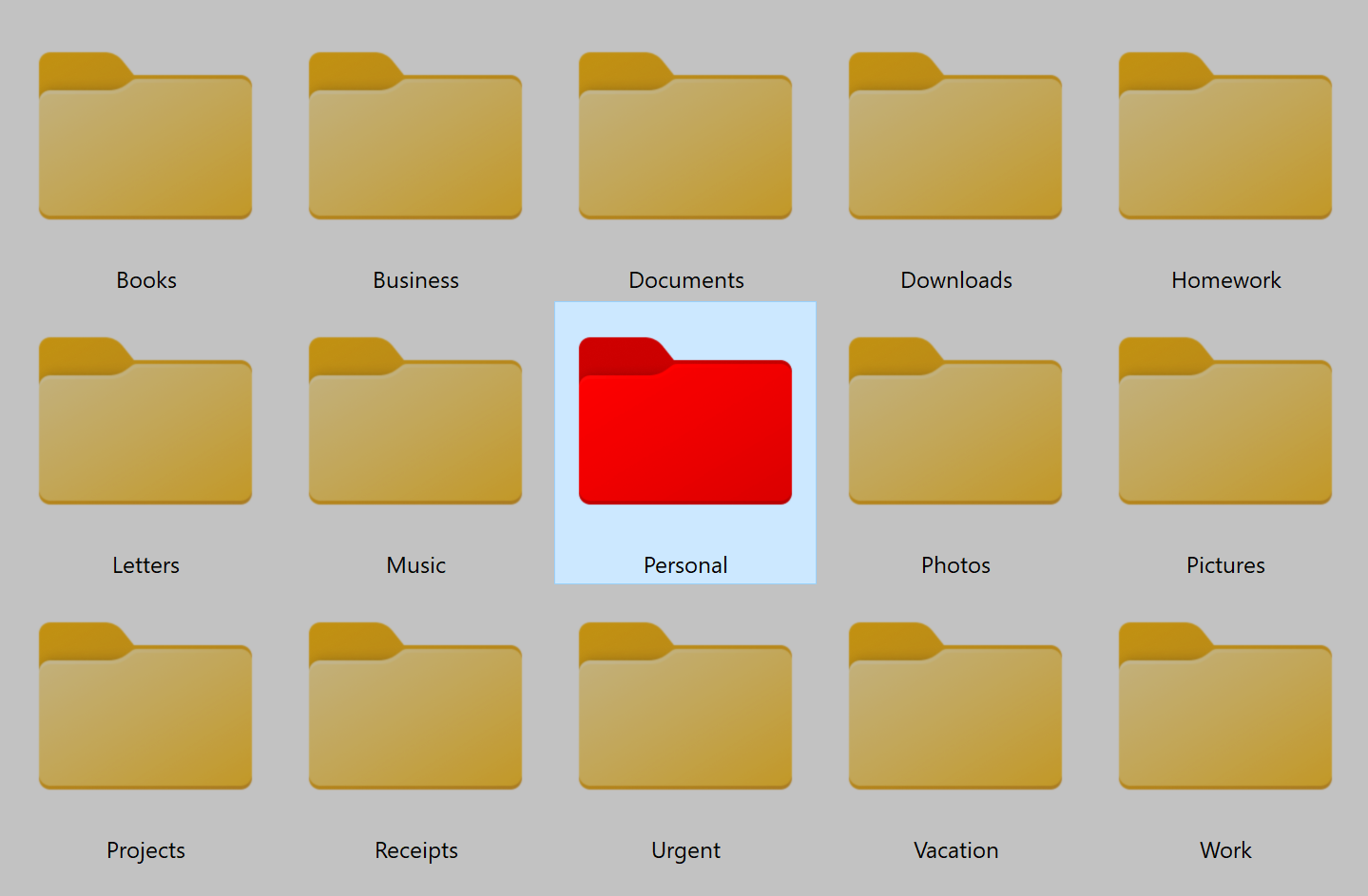 Organize your folders more easily