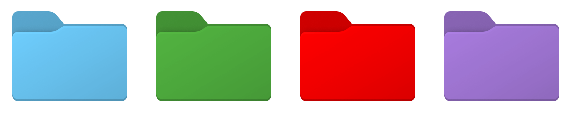 custom folder colors in Windows 11 and Windows 10