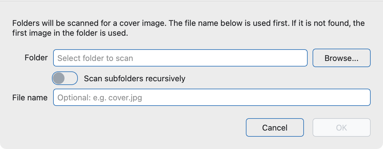 FolderIco Thumbnail Generator dialog for creating folder thumbnails in Windows