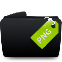 How to use png image as folder icon